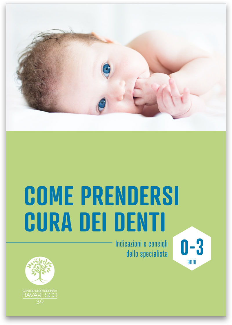 La prima visita dentistica e ortodontica deve avvenire tra i 3 e i 4anni di età - Scarica la guida alle scadenze - CENTRO ORTODONZIA BAVARESCO